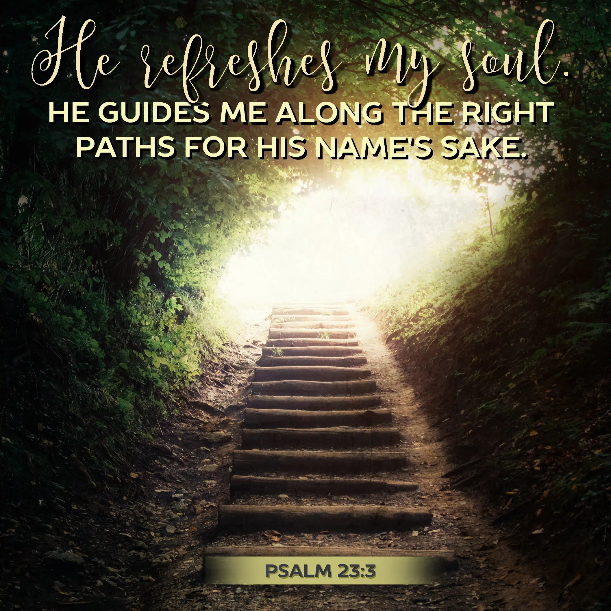 Psalm 23 3 KCIS 630