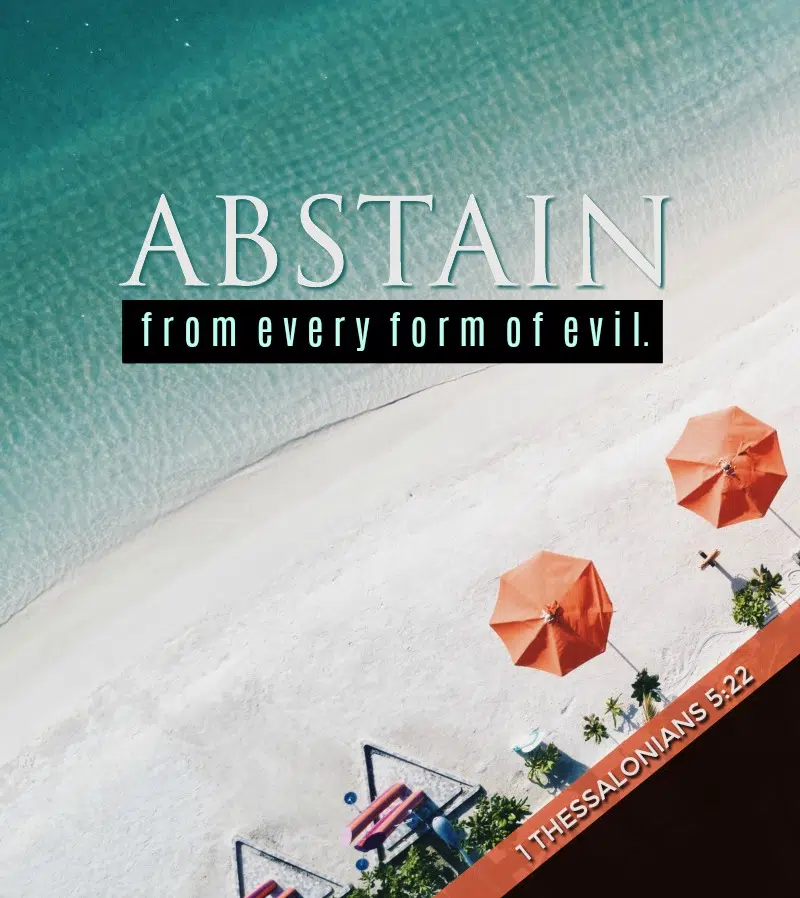 Daily Verse 1 Thessalonians 522 PRAISE 106.5