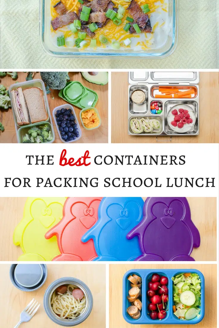 Get ready for back to school with the best lunch boxes and containers for packing your kids school lunch.