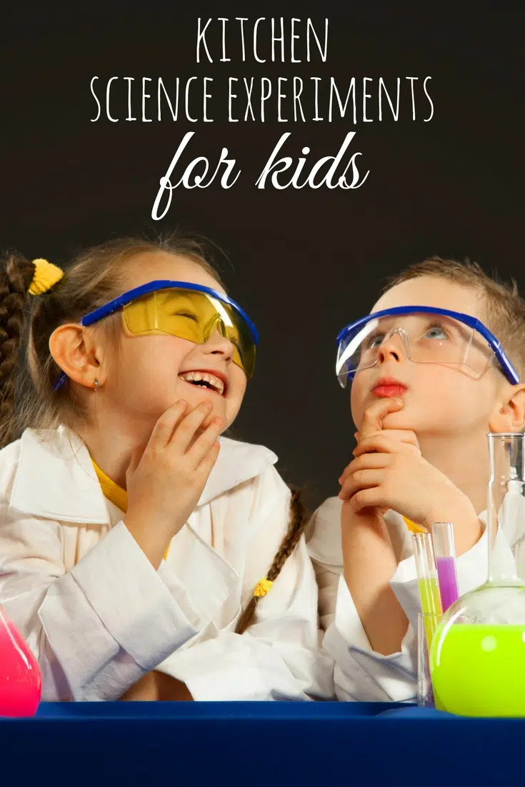 Simple science experiments for kids you can do in your kitchen.