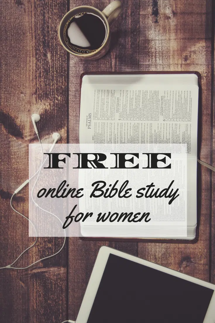Free online bible study for women.