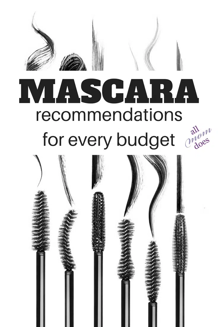 The best mascara for every budget. Cheap mascara recommendations, too! #beauty #budget #frugal #makeup