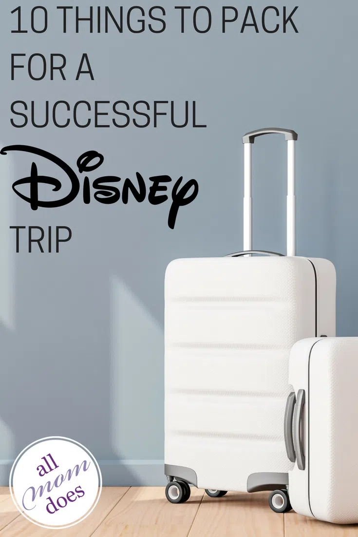 Essential packing list for a trip to Disney. #disneyland