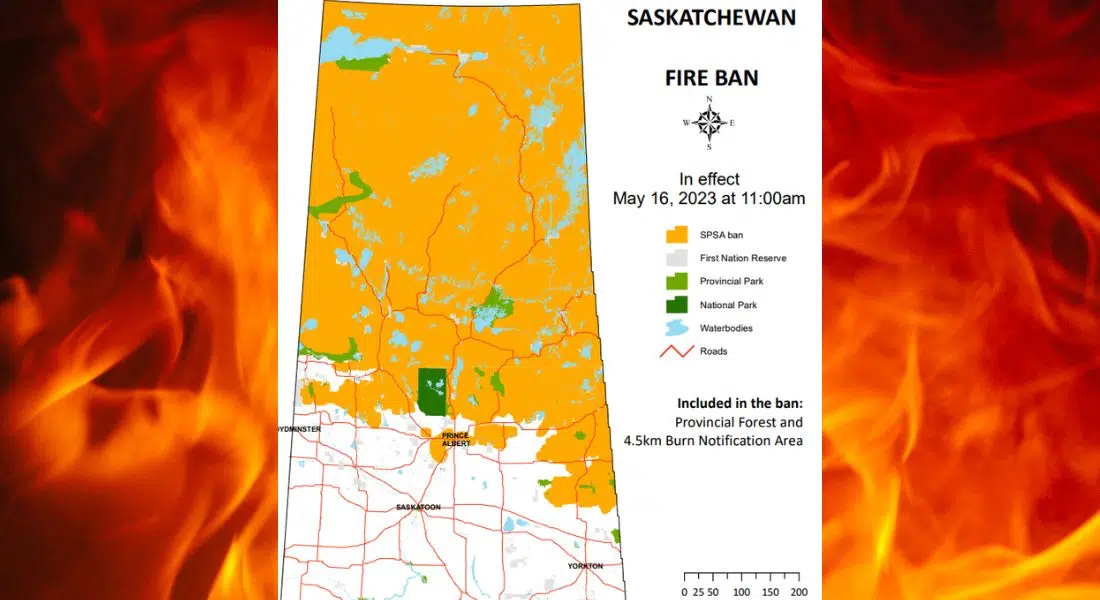 Provincial Fire Ban North Of Highway Country Cjww