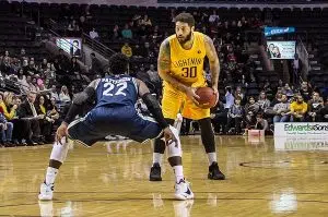 Royce White with the ball Courtesy of Blake Murphy 