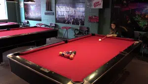 Pool Table in the Games Room