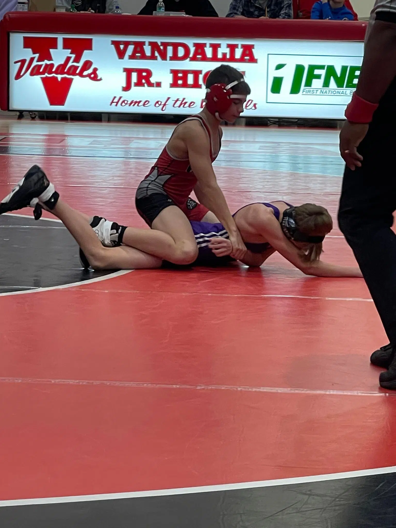 Vandalia Jr High Wrestlers Gets Dual Team Wins On Thursday Vandalia