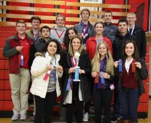 St. Anthony High School won the 300 Division at the WYSE Team event recently held at Lake Land College. 