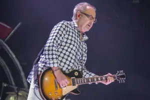 Foreigner's Mick Jones plays during show at Ascend Amphitheater. (Kevin Klimek, 93.3 Classic Hits)