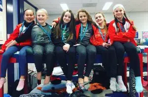 Regina figure skaters at Sask Winter Games - Christine Laprairie Submitted