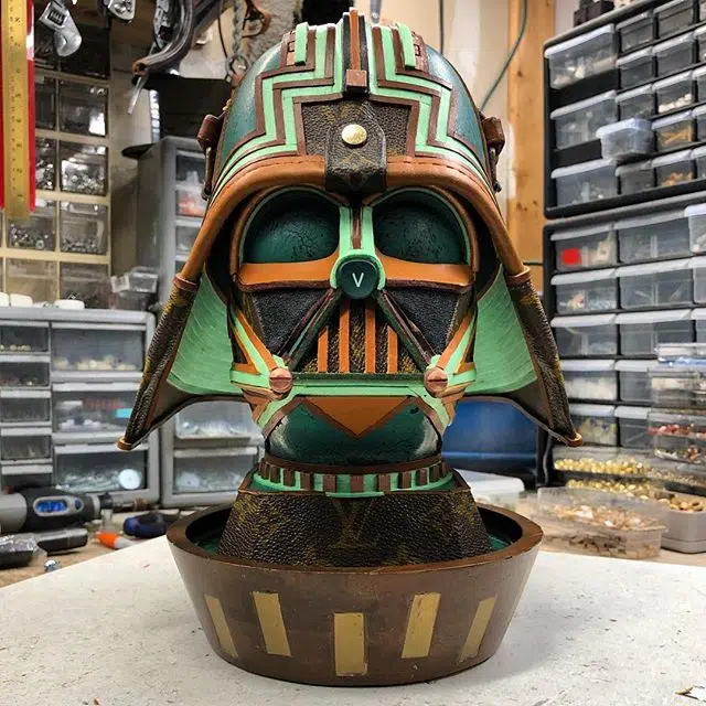 Louis Vuitton MEETS Star Wars? Check out these incredible masks made old from LV bags!!! | 94-3 ...