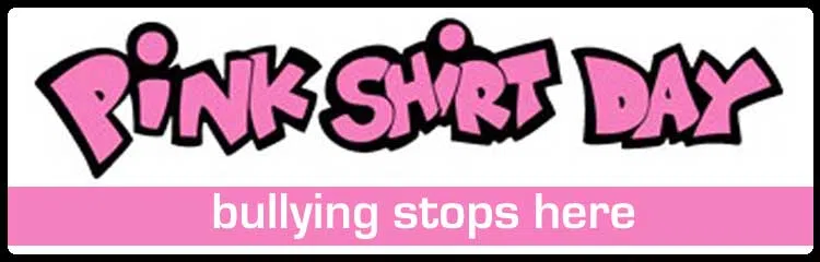 Image result for hot pink shirt day