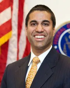 Chairman Ajit Pai of the FCC