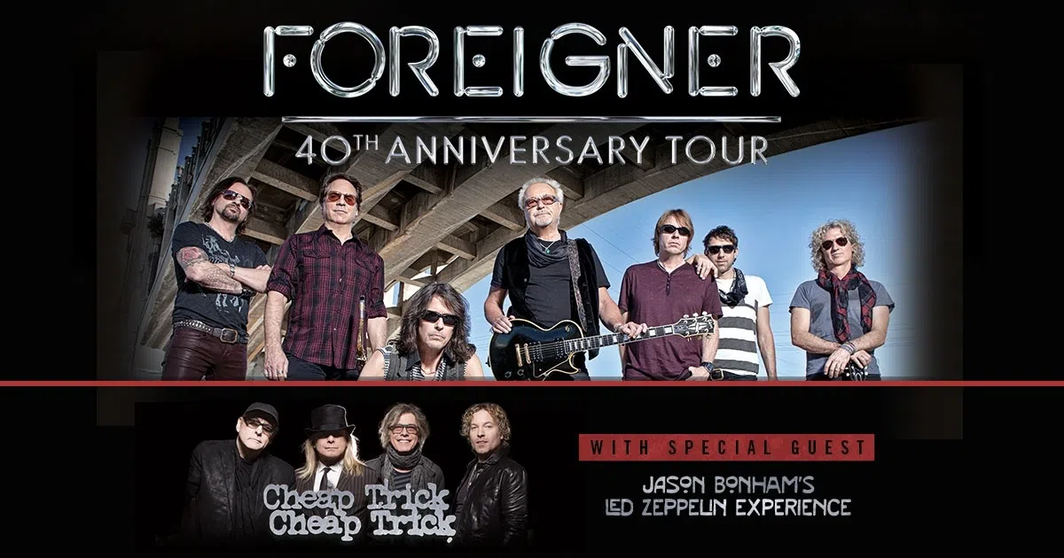 Foreigner 40th Anniversary Tour The Game Nashville