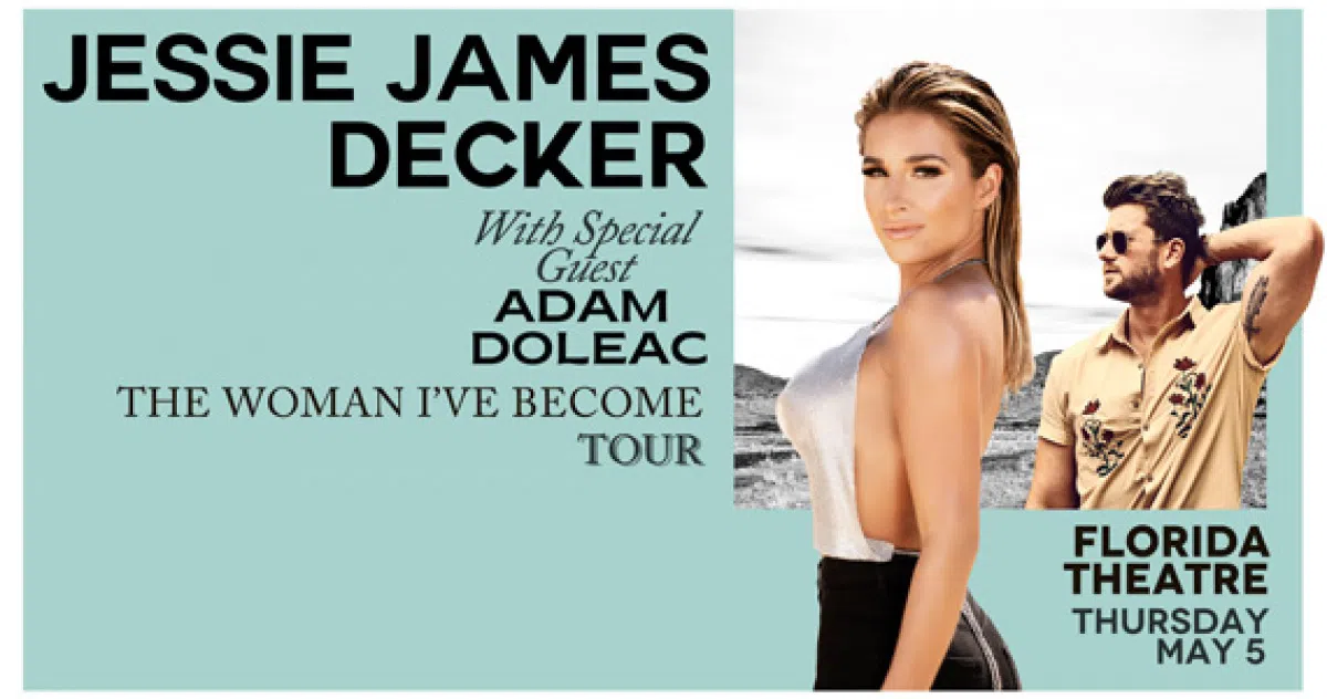 Jessie James Decker The Woman I've Tour 99.9 Gator Country