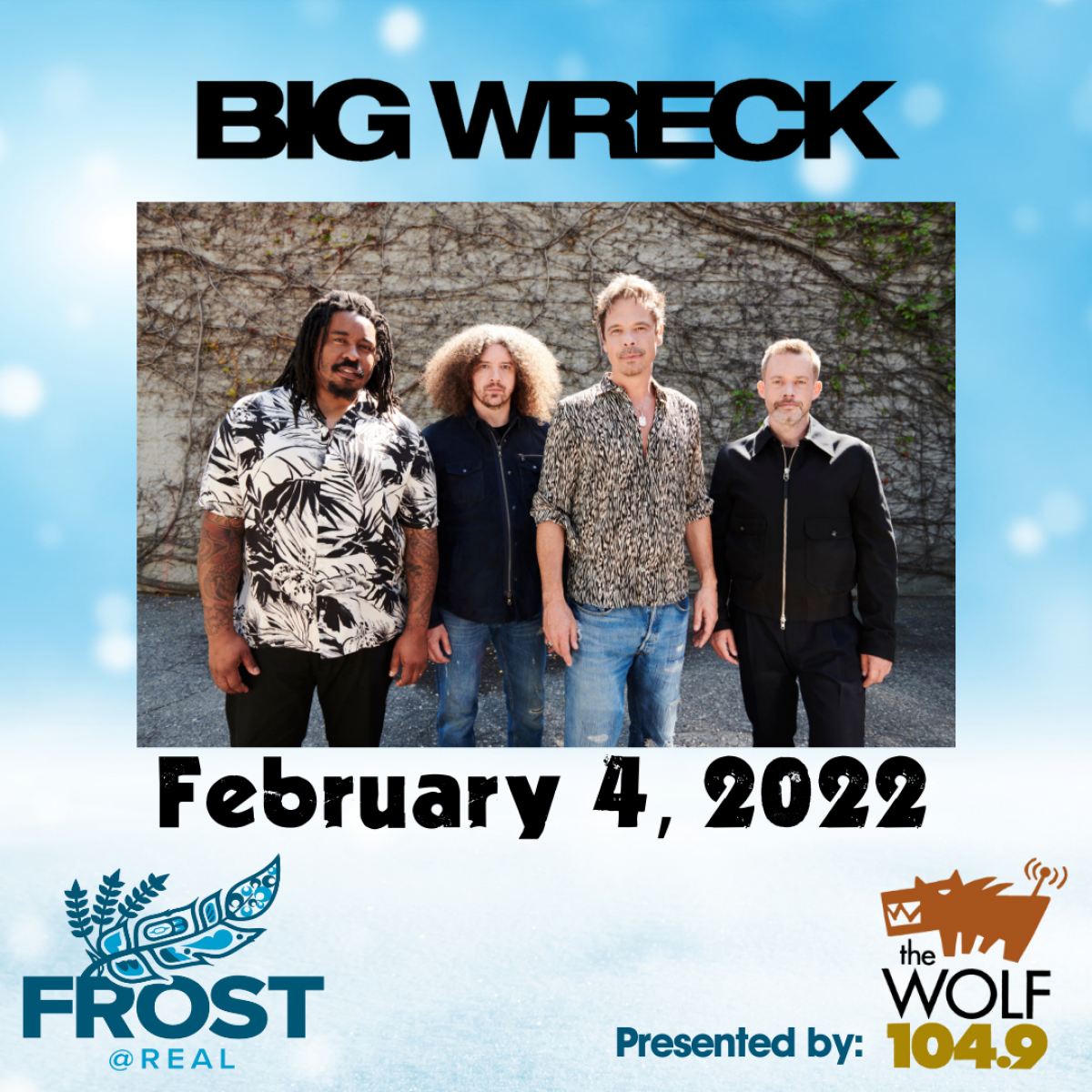 Win a pair of General Admission passes to FROST which includes the Feb 4th, 2022 Big Wreck Concert - Vimarsana News