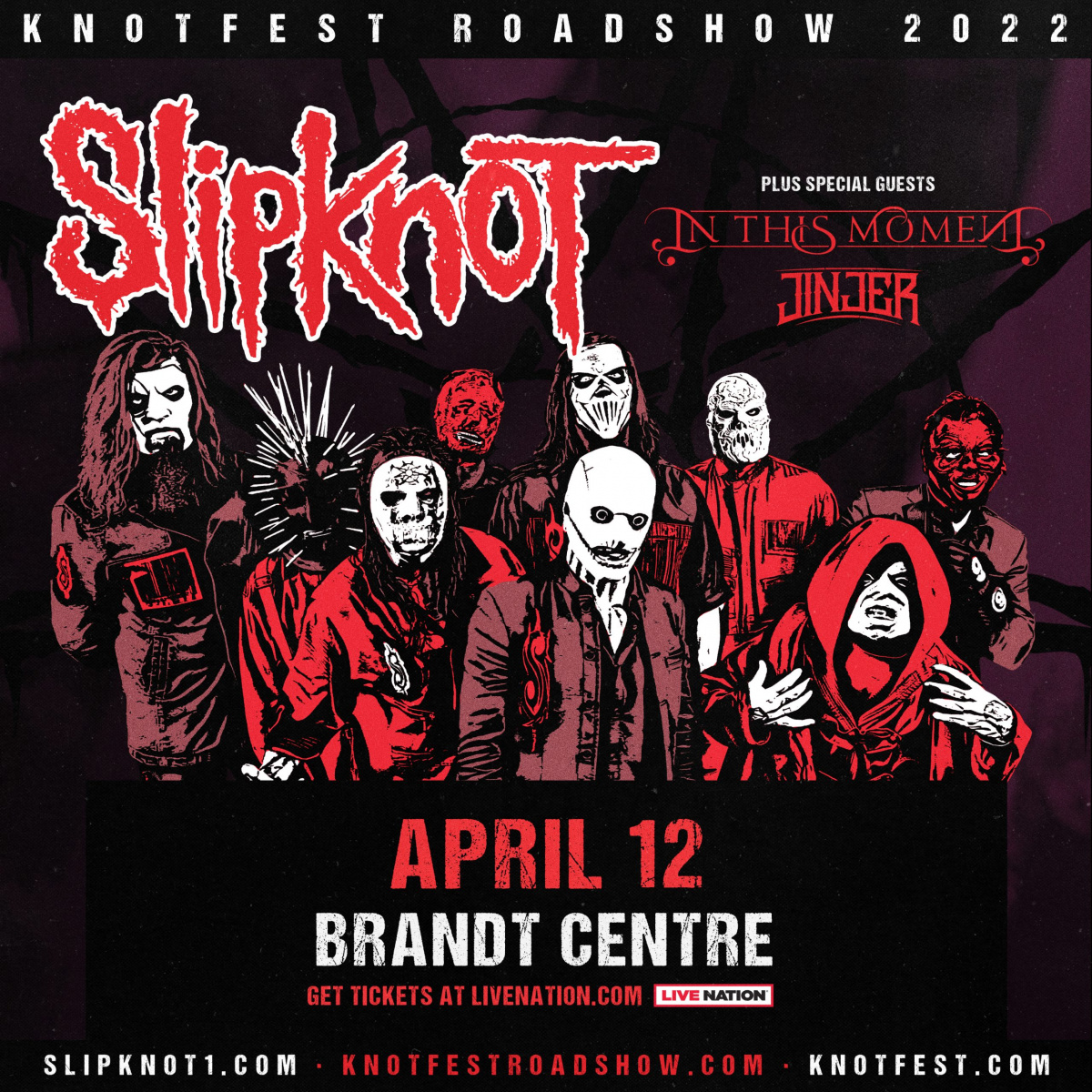 Enter to Win a pair of tickets to see Slipknot - Vimarsana News