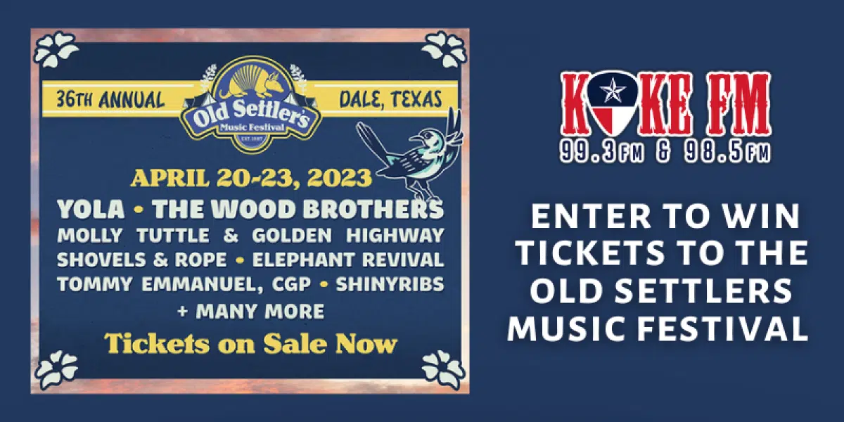 Enter to Win Tickets to Old Settlers Music Festival KOKE FM