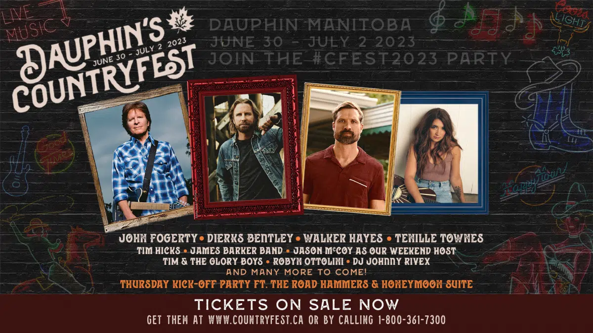 Dauphin's Countryfest 2023 | QX104 - Country