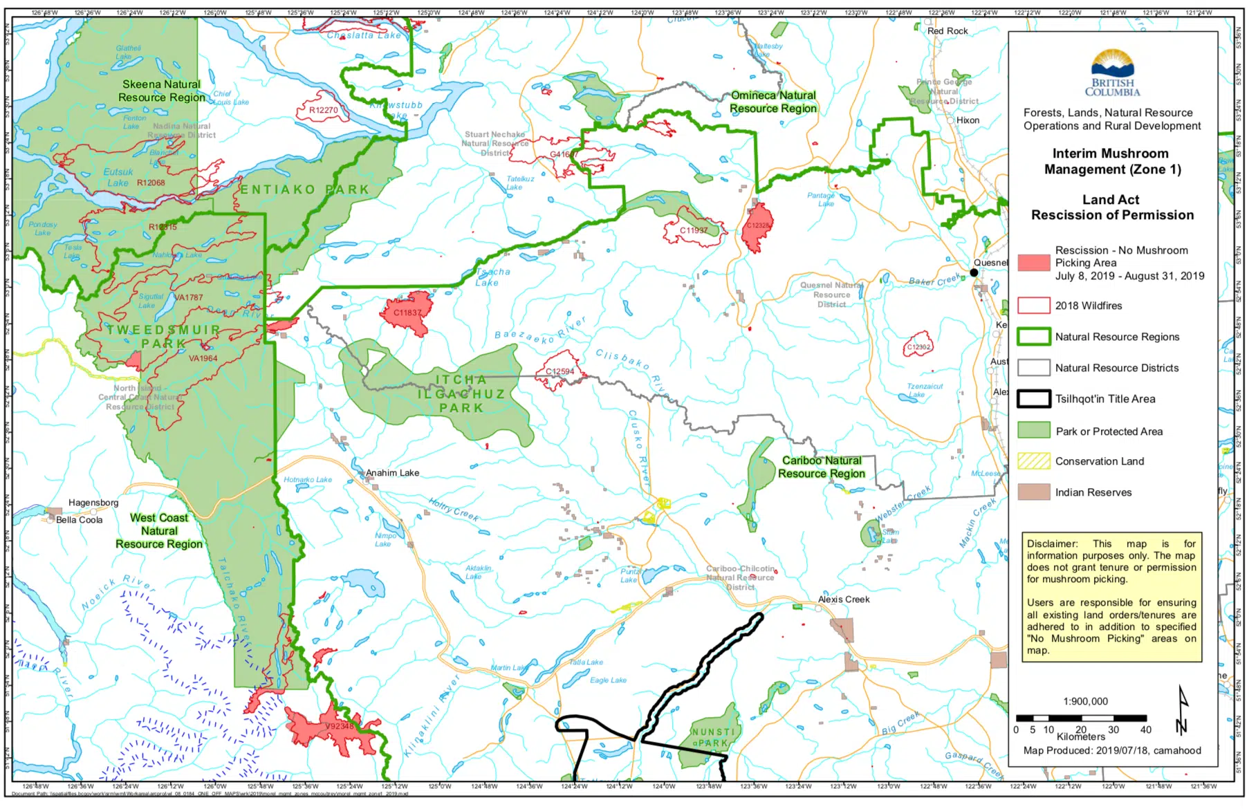 First Nations to monitor Cariboo mushroom harvest | CFNR Network