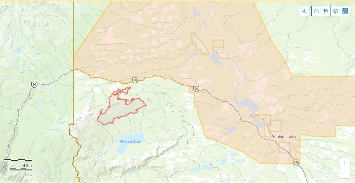 Highway 20 Bella Coola to Anahim Lake Reopened CFNR Network