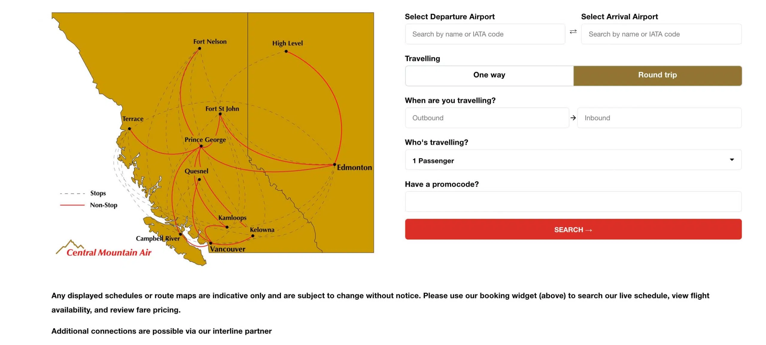 Central Mountain Air CFNR Network