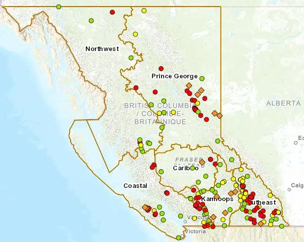 Northwest Fire Centre fires mostly under control now | CFNR Network