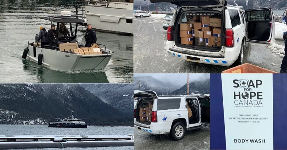 Bella Coola RCMP Team Up With Local Volunteers to Clean Up the Community… in a More Literal
