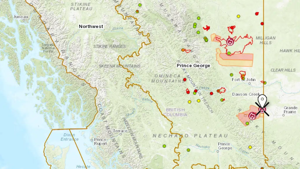 Donnie Creek Wildfire Growing Again as Crews Make Some Progress ...