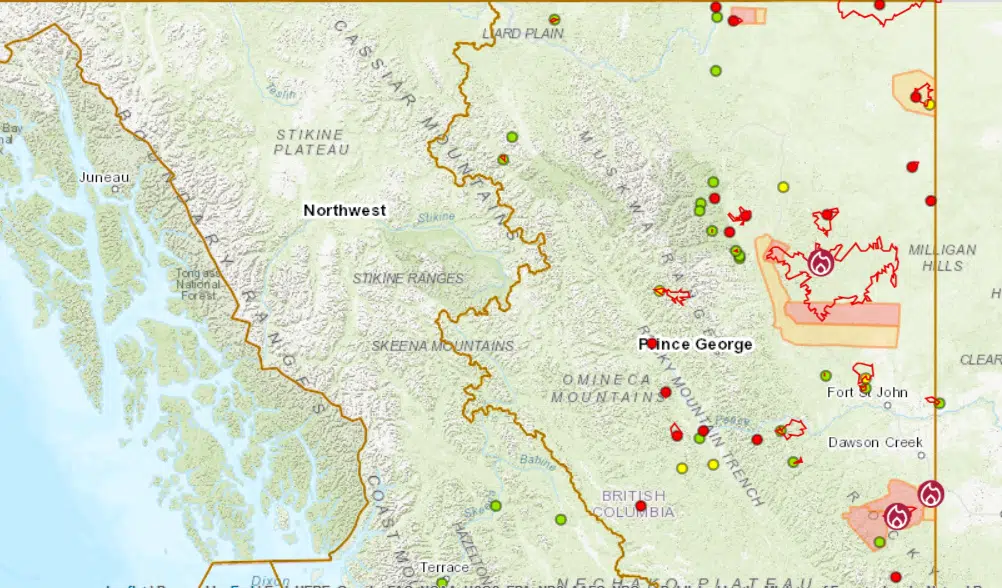 Evacuation Orders Lifted for Tumbler Ridge Amid Rain, Donnie Creek ...