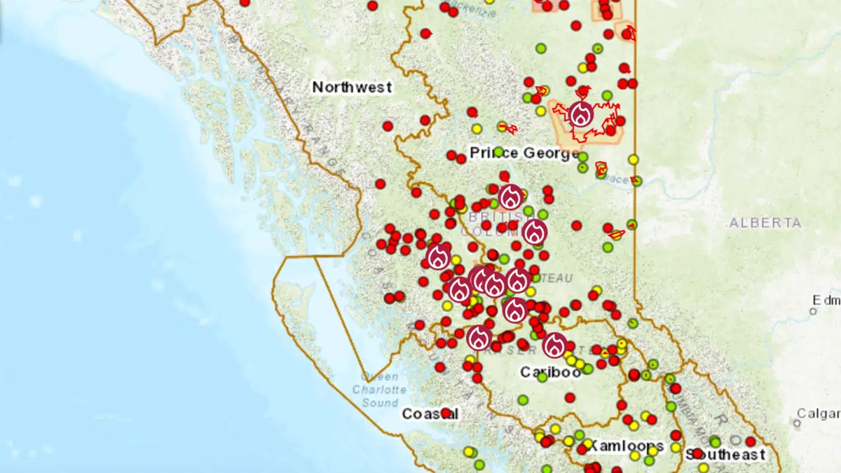 Wildfires prompt more evacuation notices in BulkleyNechako Journey