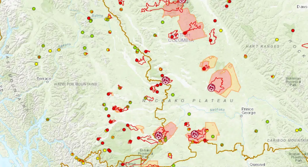 Evacuation Alert For Witset Lifted With Crews Making Progress On Most Wildfires As Winds Begin 5932