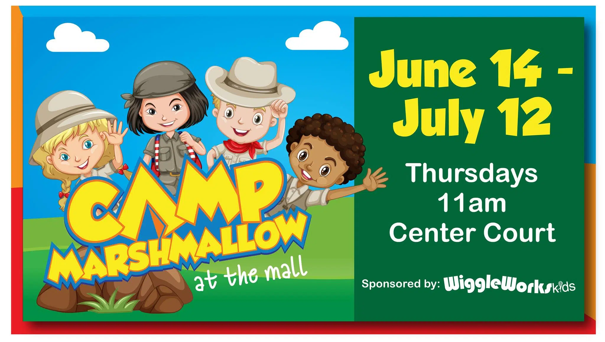 Camp Marshmallow at South Hill Mall SPIRIT 105.3