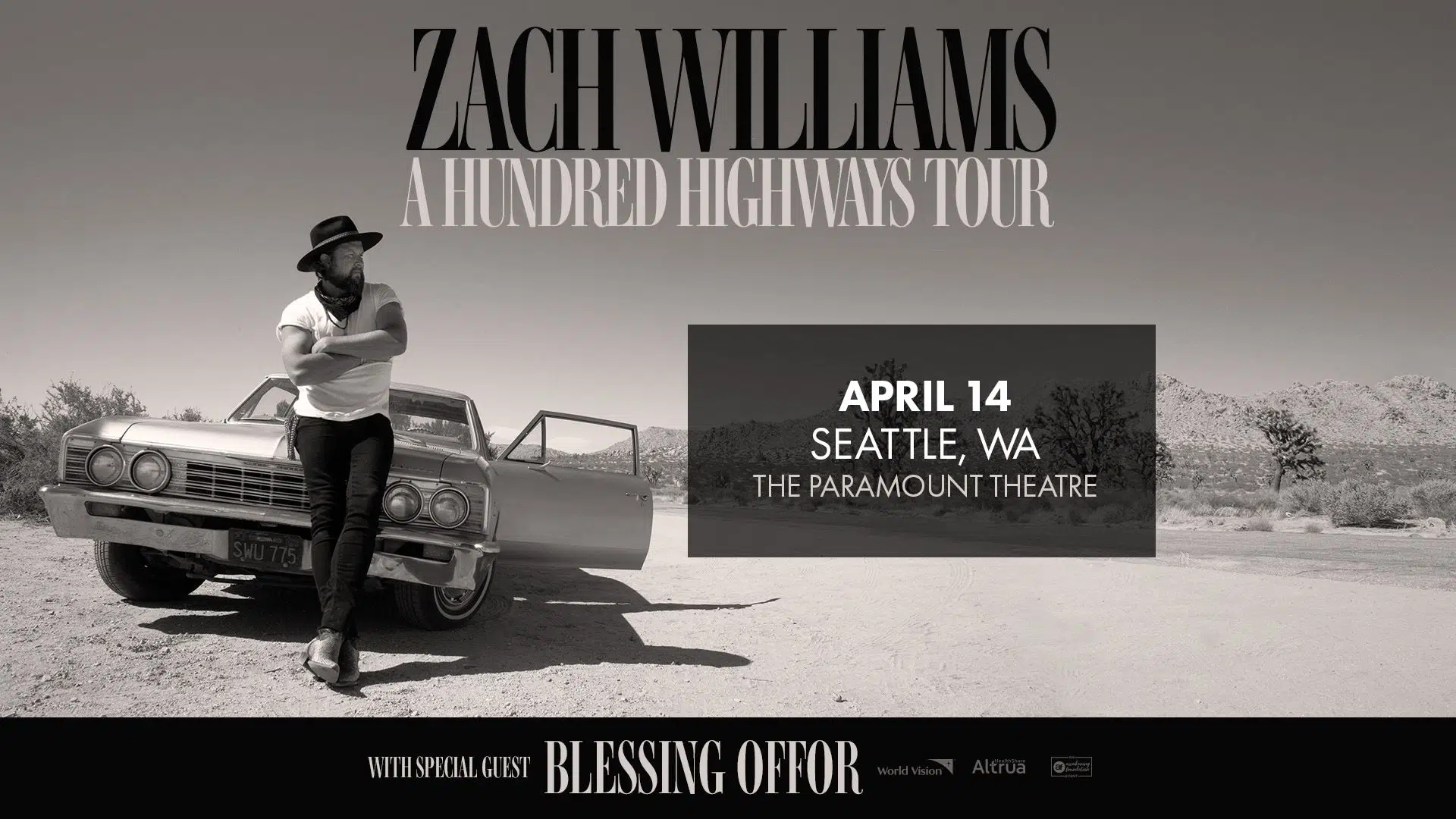 Zach Williams A Hundred Highways Tour | SPIRIT 105.3