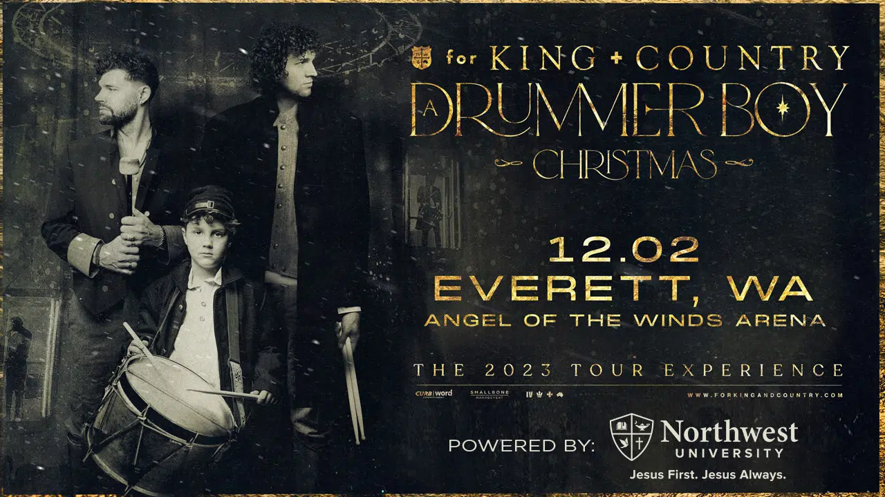 for KING + COUNTRY's 'A Drummer Boy Christmas The 2023 Tour Experience