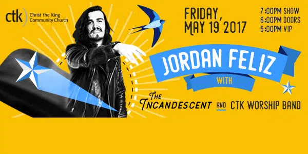 Jordan Feliz In Concert Praise 106 5 verse 1 head full of questions, how can you measure up? jordan feliz in concert praise 106 5