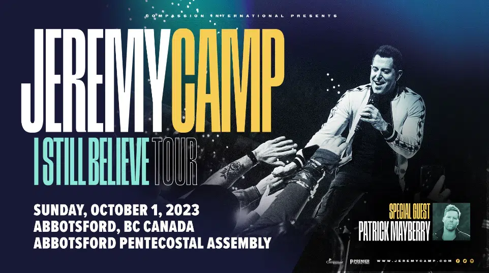 Jeremy Camp I Still Believe Fall Tour PRAISE 106.5