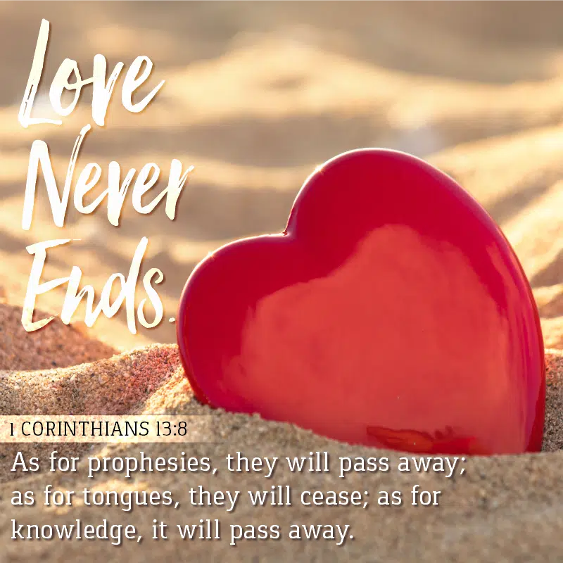 1 Corinthians 13:8 | KCIS 630