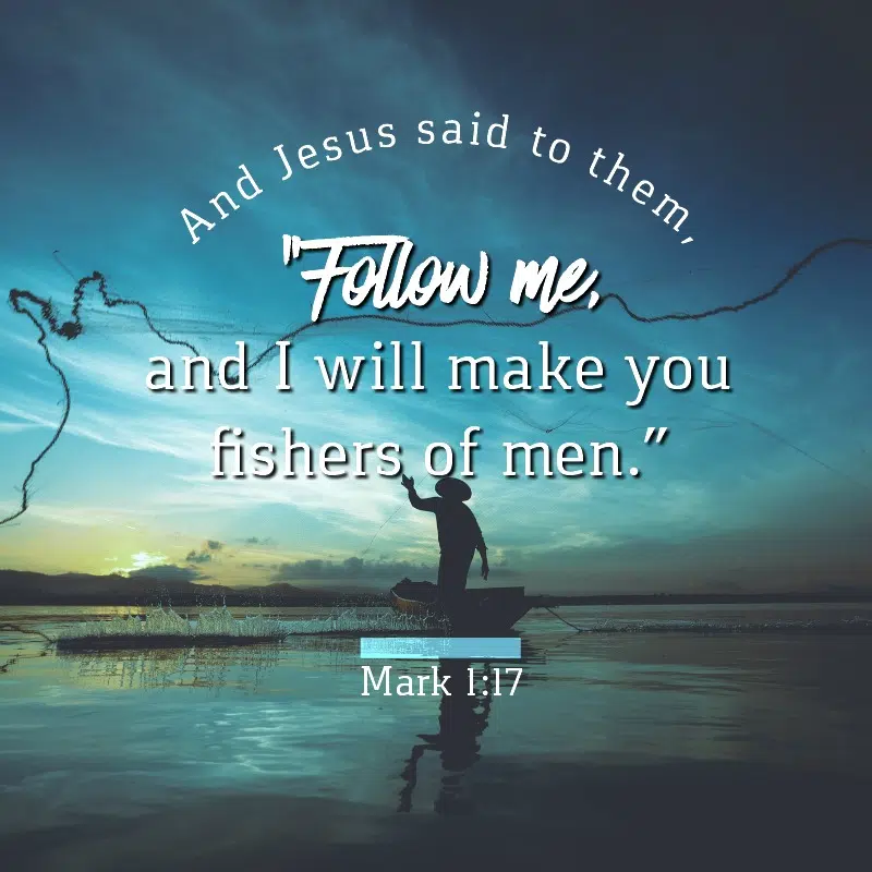 Daily Verse: Mark 1:17 | KCIS 630