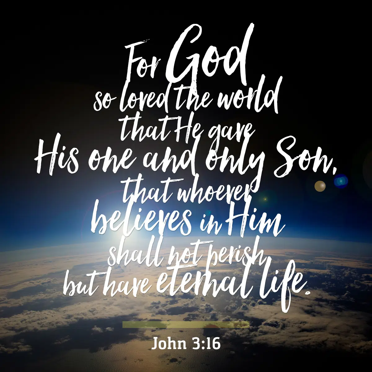 John 3:16 – Daily Verse | KCIS 630