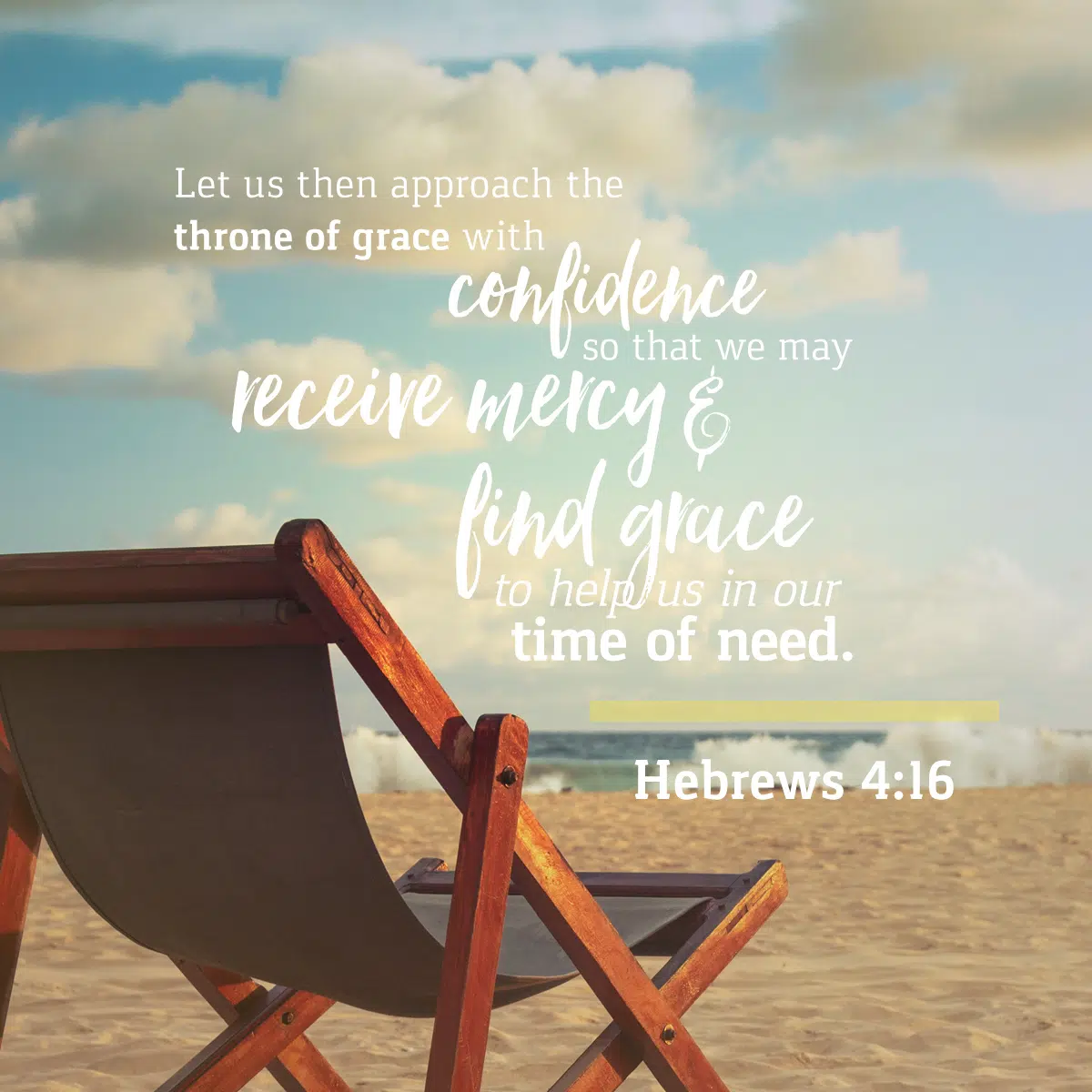 Hebrews 4:16 – Daily Verse | KCIS 630