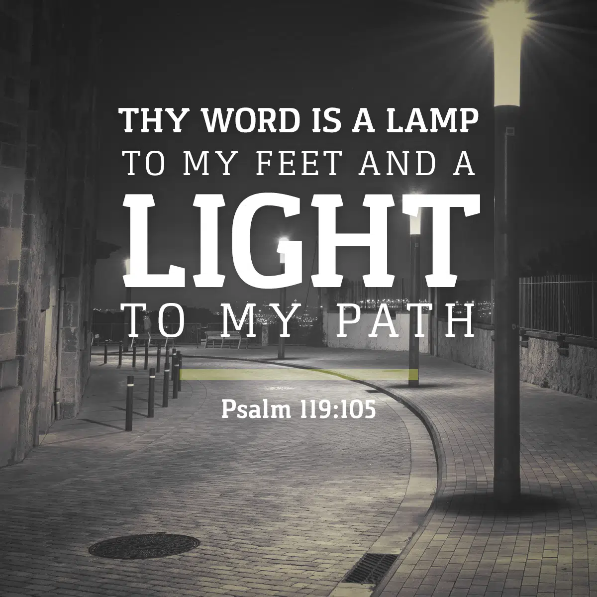 Psalm 119:105 Daily Verse | KCIS 630