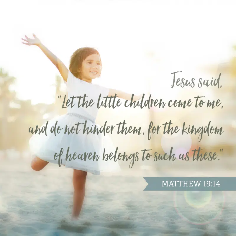 Daily Verse: Matthew 19:14 | KCIS 630