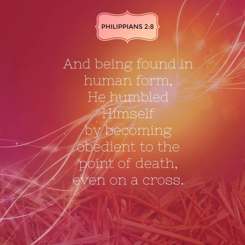 Daily Verse: Philippians 2:8 | KCIS 630