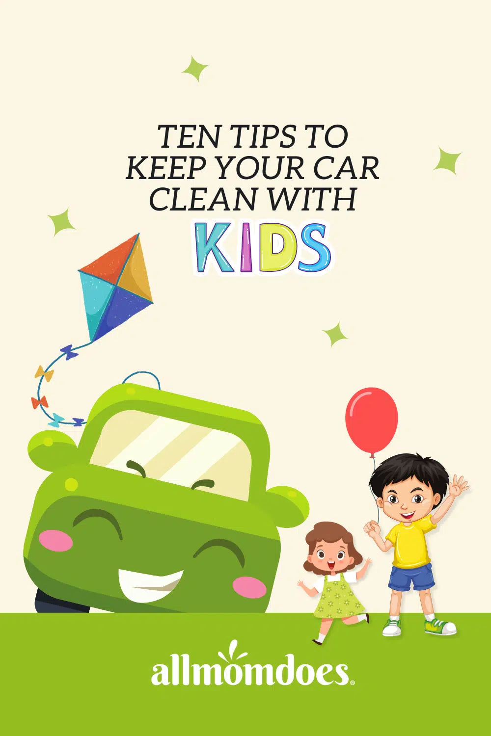 Ten Tips to Keep Your Car Clean with Kids