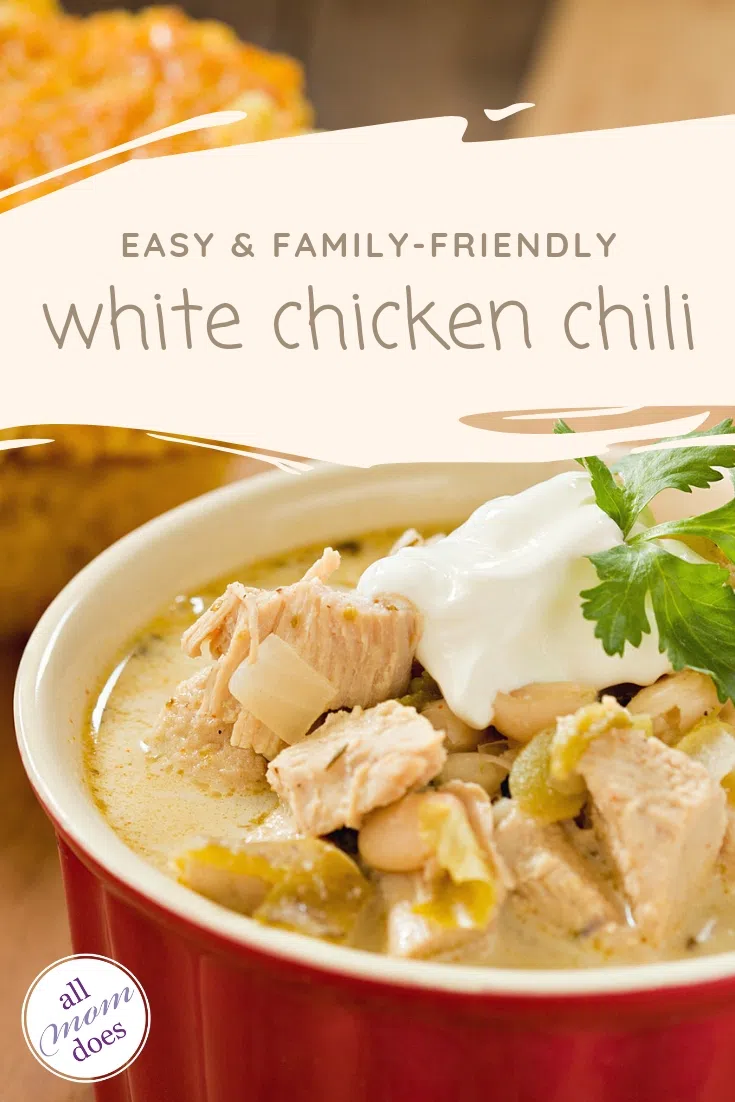 White Chicken Chili Recipe #easyrecipe #chili