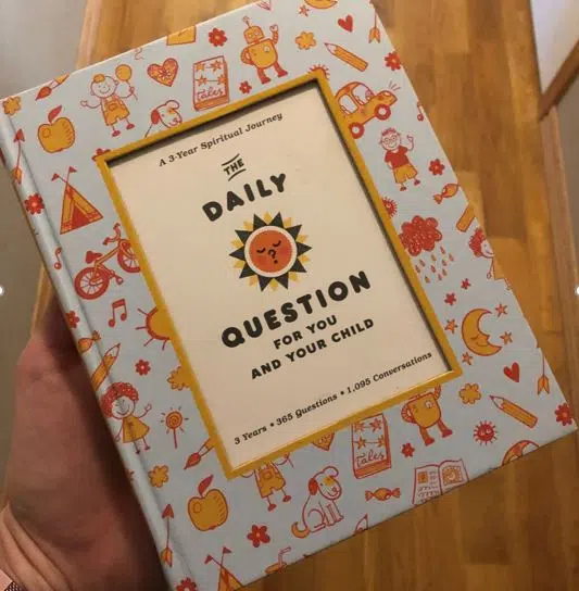 “The Daily Question for You and Your Child” Three-Year Journal | allmomdoes