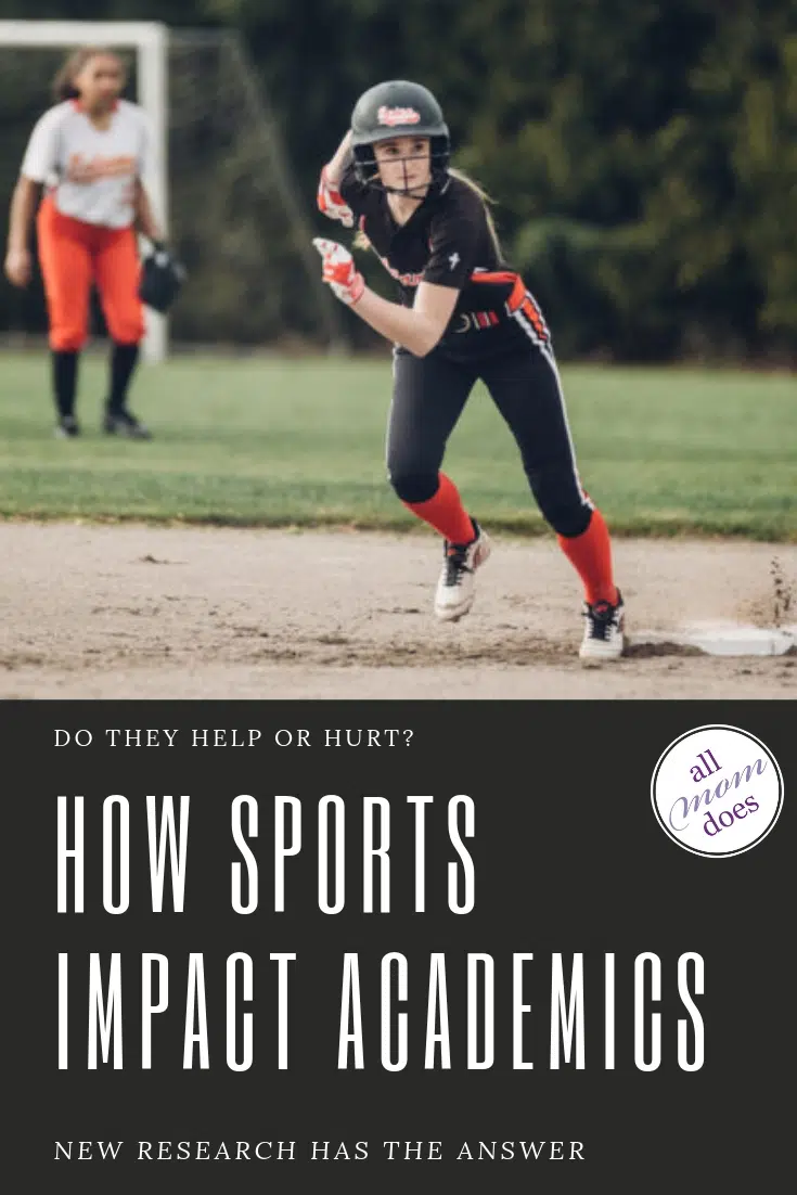 Research about how participation in youth sports impacts your child's academics #sports #youthsports #academics