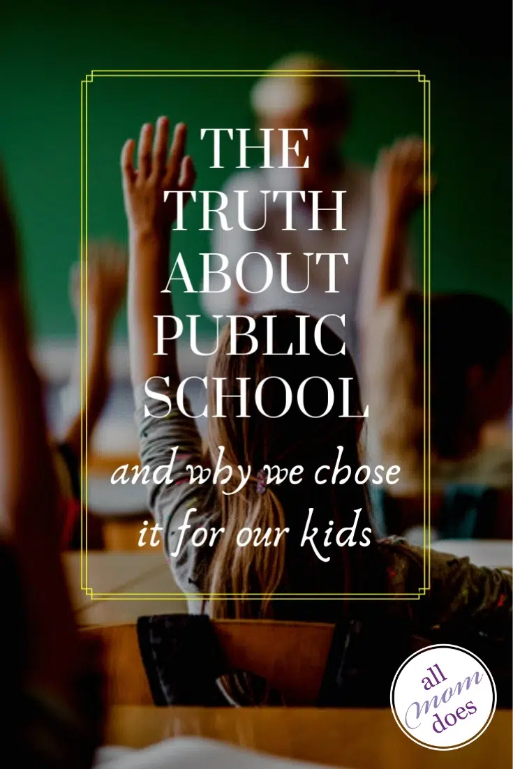 Public School Myths - the truth about public schools. To the homeschool or private school mom considering a change.