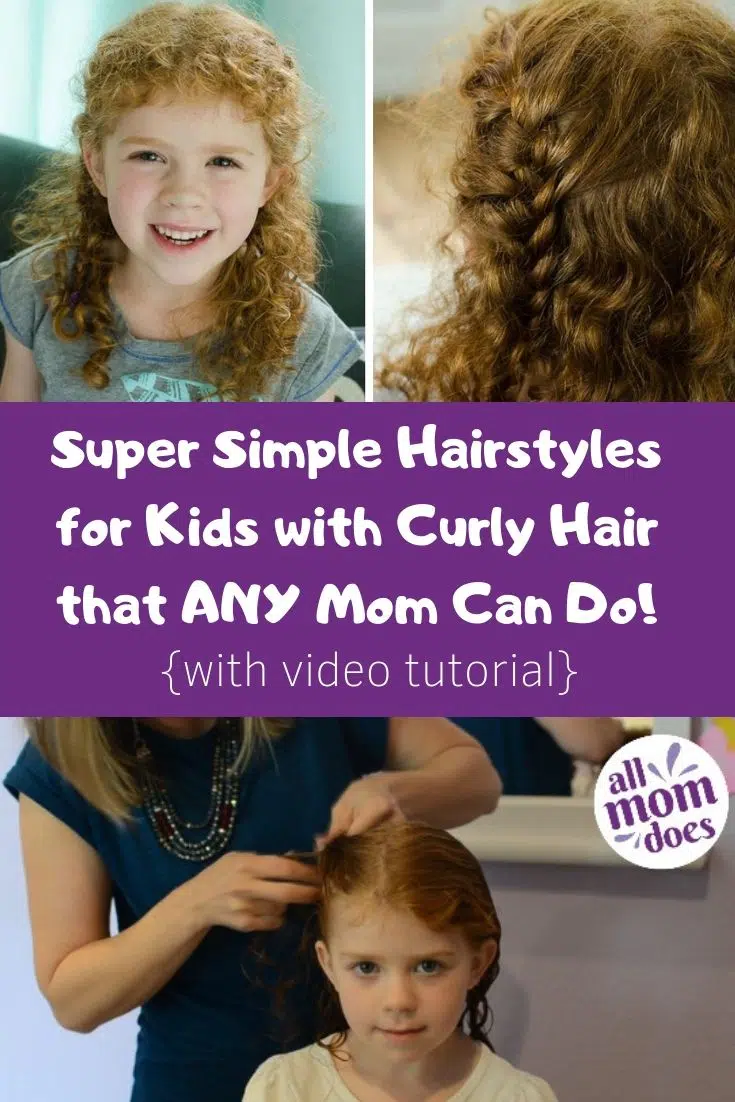 Easy Hairstyles for Kids with Curly Hair